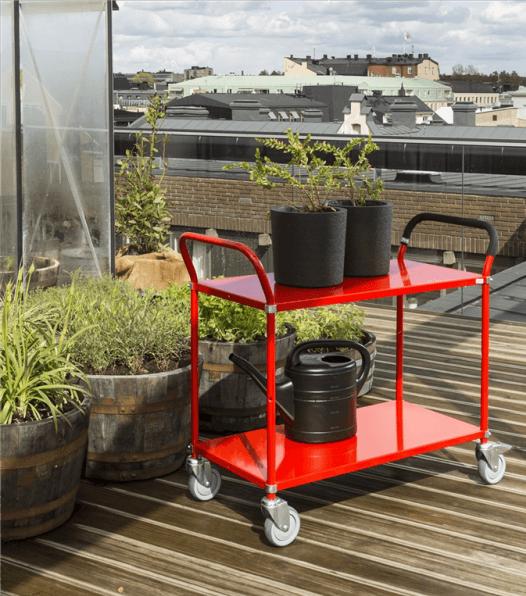Image du produit Kongamek Chariot à plateaux avec 2 étagères (250 kg)