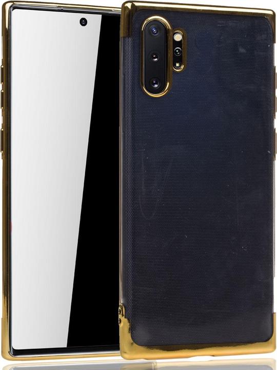 Produktbild König Design Handyhülle für Samsung Galaxy Note 10 Plus Case Cover Schutz Schutzhülle Gold (Samsung Galaxy Note 10 Plus)