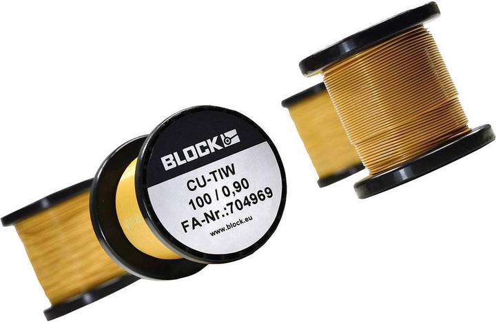 Actual product image Block Triple insulated copper wire TEX-E CU-TIW (45.30 m)