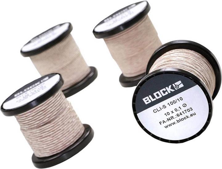 Produktbild Block Lackisolierte Kupferlitze umsponnen CLI-S (98 m)