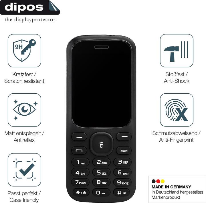 Actual product image Dipos Anti-Shock Screen Protector Matte (1 Piece, MyPhone Fusion)