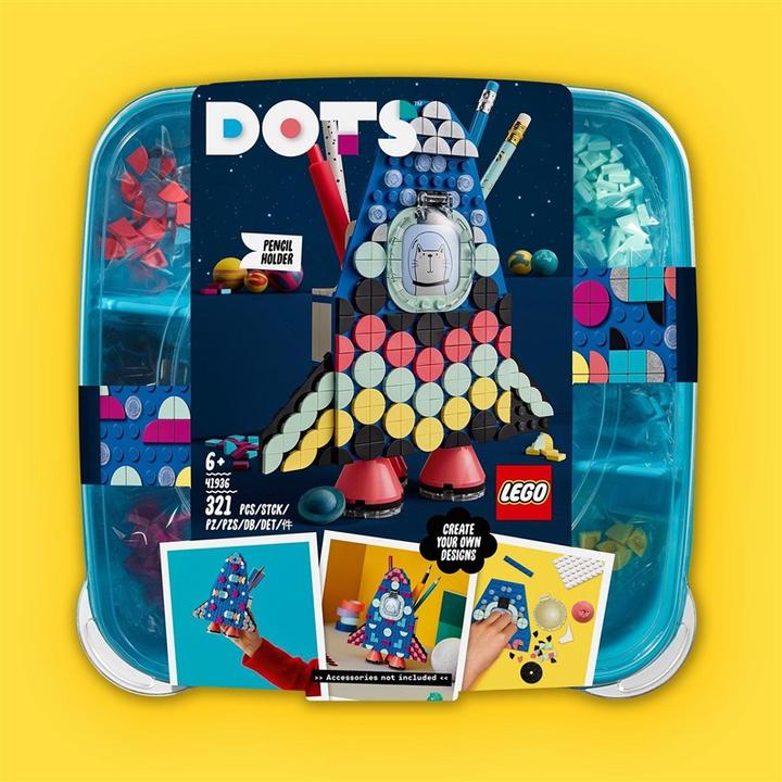 Actual product image LEGO DOTS 41936 pencil tray (41936, LEGO Dots)