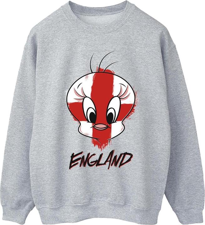 Immagine prodotto Looney Tunes Tweety England Face Felpa Uomo (XL)