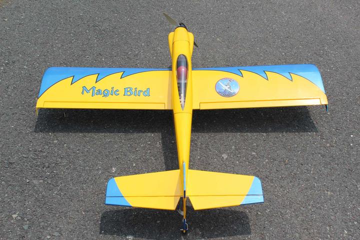 Actual product image Seagull Models SG-Models ) Magic Bird 40e 46" PNP Pylon Racing ARF model, with Dualsky drive