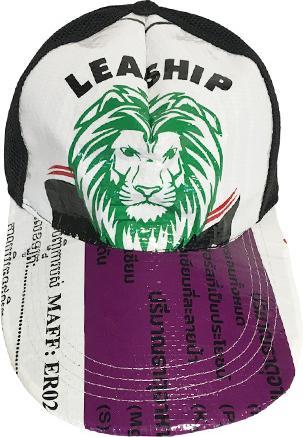 Image du produit Bekos Upcycling - casquette de baseball en sac de riz recyclé Lion (Taille unique)
