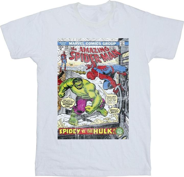 Immagine prodotto Spider-Man VS Hulk Cover Maglietta Ragazzi (128)