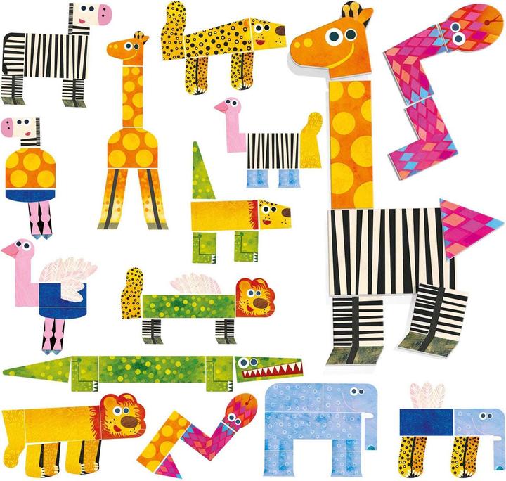 Actual product image Animal Fun Mix and Match Game