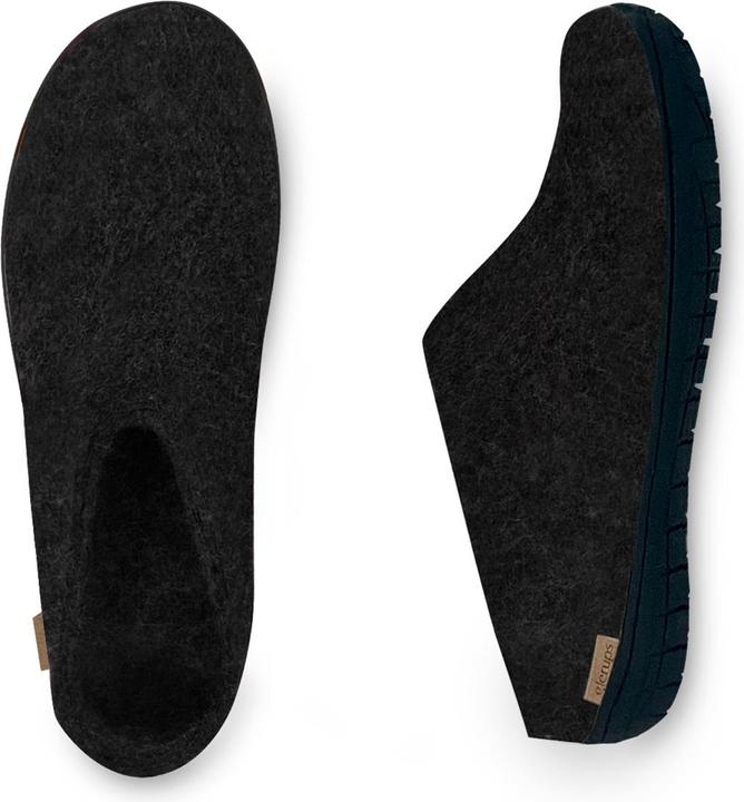 Immagine prodotto Glerups Pantofole nere con suola in gomma naturale (39)