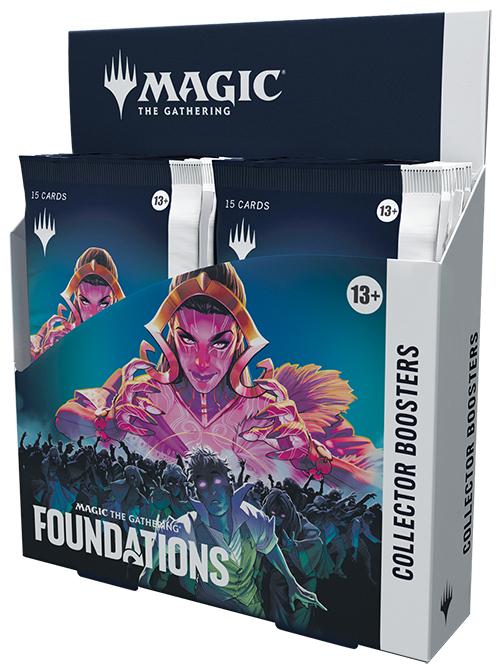 Produktbild Wizards of the Coast Magic: The Gathering - Foundations Collector Booster Display (12 Boosters) (Englisch, Booster Pack)