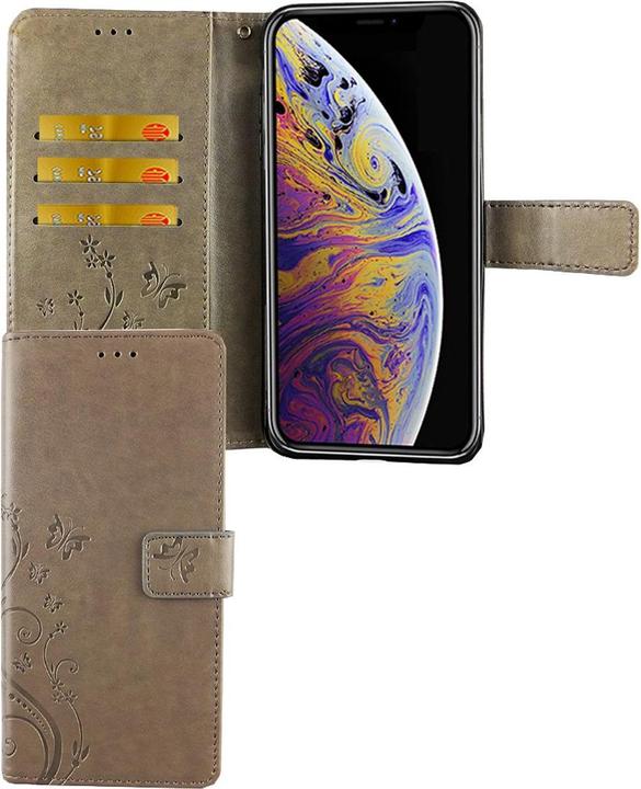 Produktbild König Design Hülle Handy Schutz für Apple iPhone XS Max Case Cover Tasche Wallet Etui Bumper (Apple iPhone XS Max)