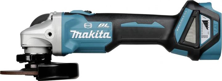 Actual product image Makita DGA517ZJ Battery angle grinder in Makpac (125 mm)