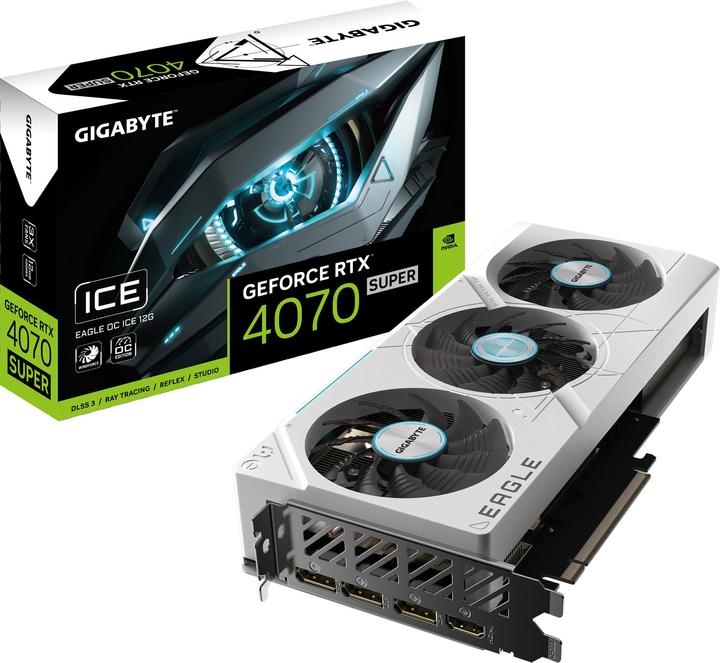 Produktbild Gigabyte GeForce RTX 4070 Super Eagle OC ICE (12 GB)