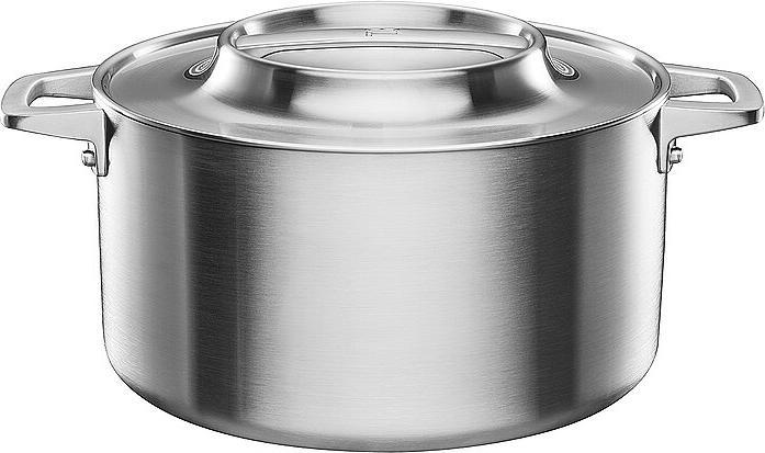 Actual product image Fiskars Norden Steel casserole, 5l, uncoated (Pot, Stainless steel)