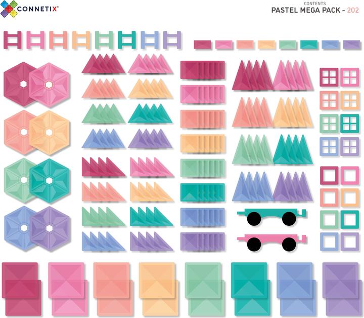 Produktbild Connetix Pastel Mega Pack