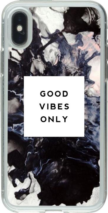 Image du produit PhoneLook Coque Gel transparent Marble Good Vibes Only (Apple iPhone XS, Apple iPhone X)