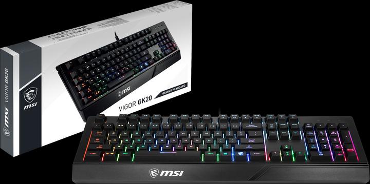 Actual product image MSI Vigor GK20 (DE, Cable)
