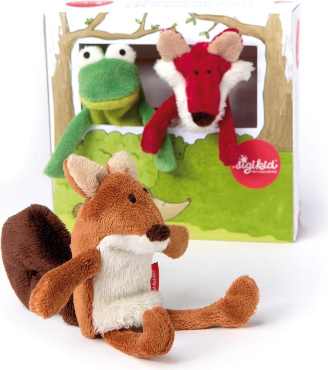 Image du produit Sigikid Lot marionnettes à doigt forêt