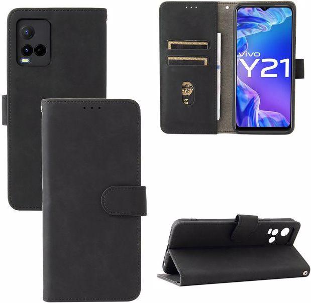 Actual product image MU Classic Classic IV Leather Bookcover Series (Vivo Y21s, Vivo Y33s, Vivo Y21)