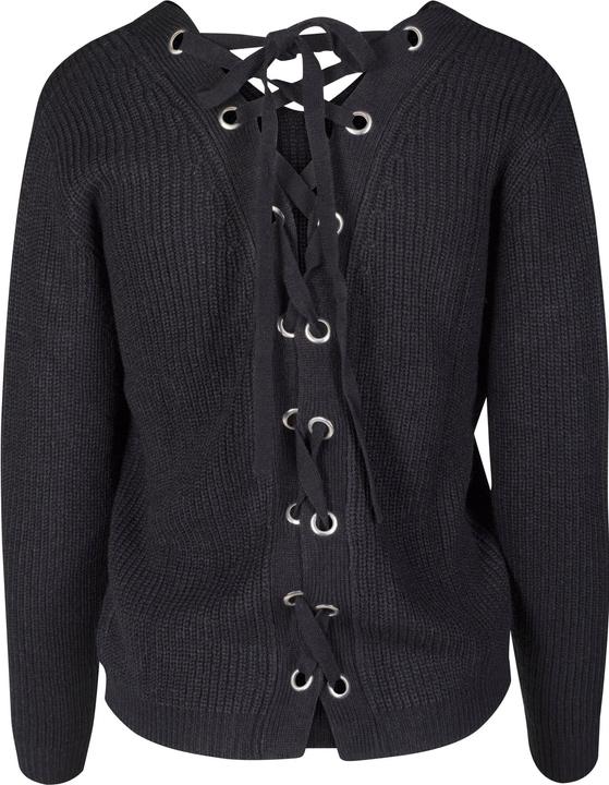 Actual product image Urban Classics Ladies Back Lace Up Sweater (M)