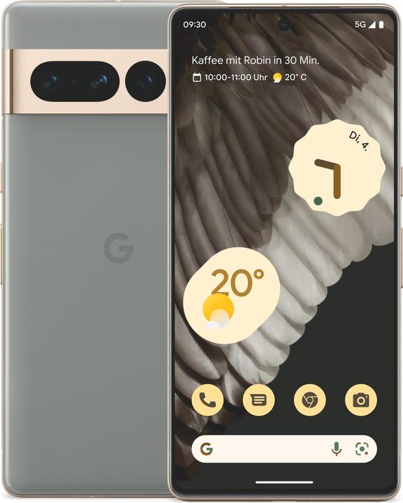 Google Pixel 7 Pro (128 GB, Hazel, 6.70", SIM + eSIM, 50 Mpx, 5G)