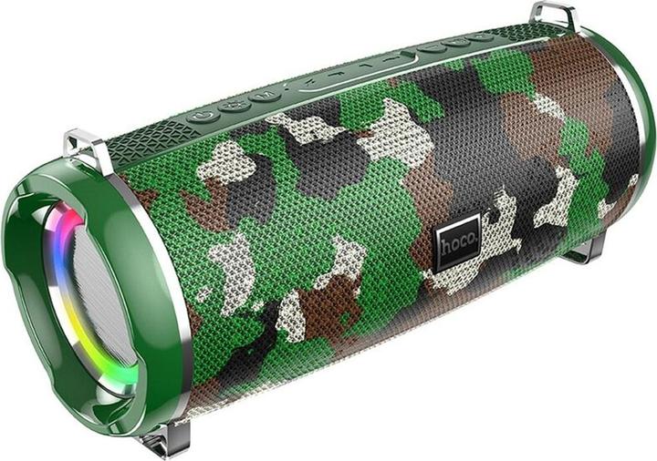 Hoco - Wireless Speaker Xpress (HC2) - with Ambient Light, Bluetooth 5.0, 10W - Camouflage Green (6 h)