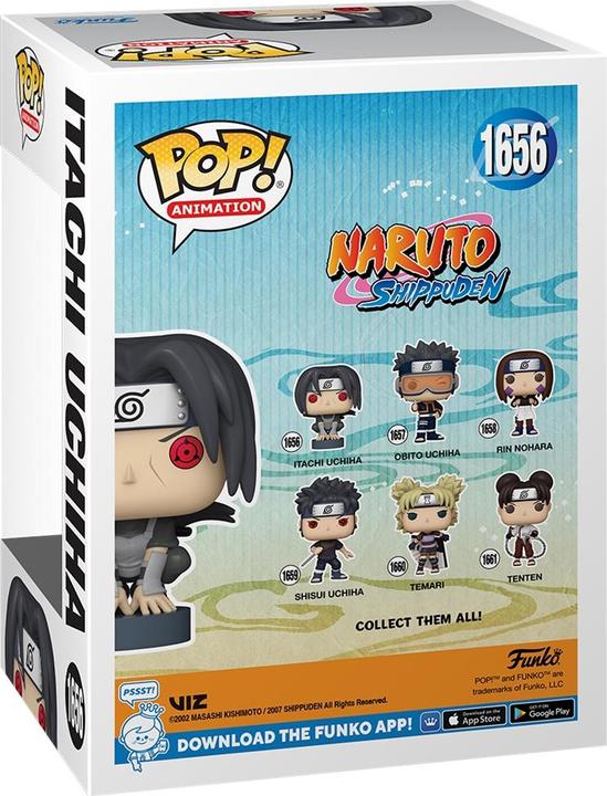 Actual product image Funko Naruto Pop! Animation Itachi(Young)