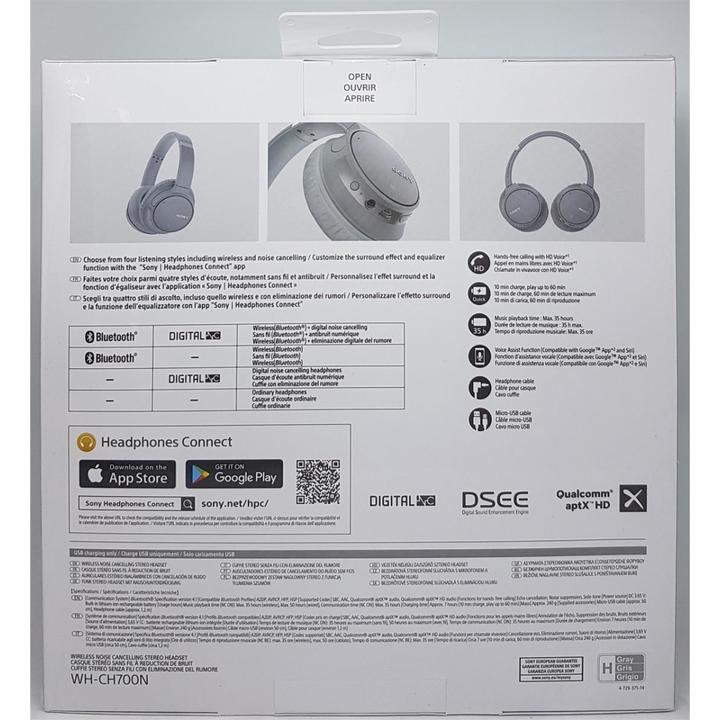 Produktbild Sony Wh-Ch700n (ANC, 35 h, Kabellos)