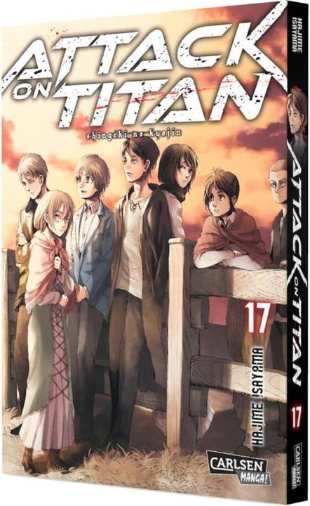 Produktbild Attack on Titan, Band 17 (Deutsch, Hajime Isayama, 2016)