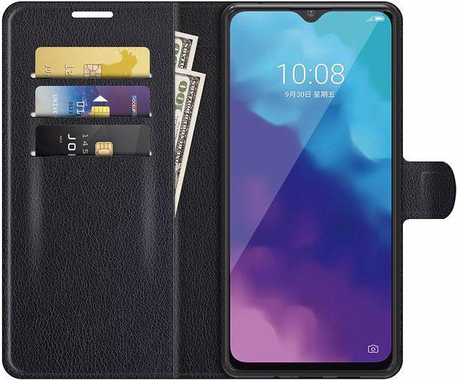 Productafbeelding MU Classic Litchi Leren Boekomslag Serie (ZTE Blade V2020 5G, ZTE Blade V30 Vita)