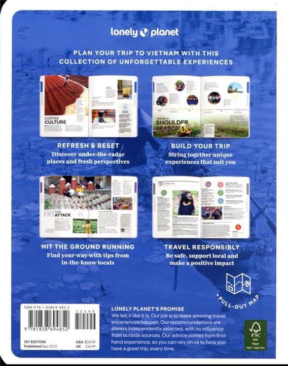Produktbild Experience Vietnam (Englisch, Lonely Planet, 2022)