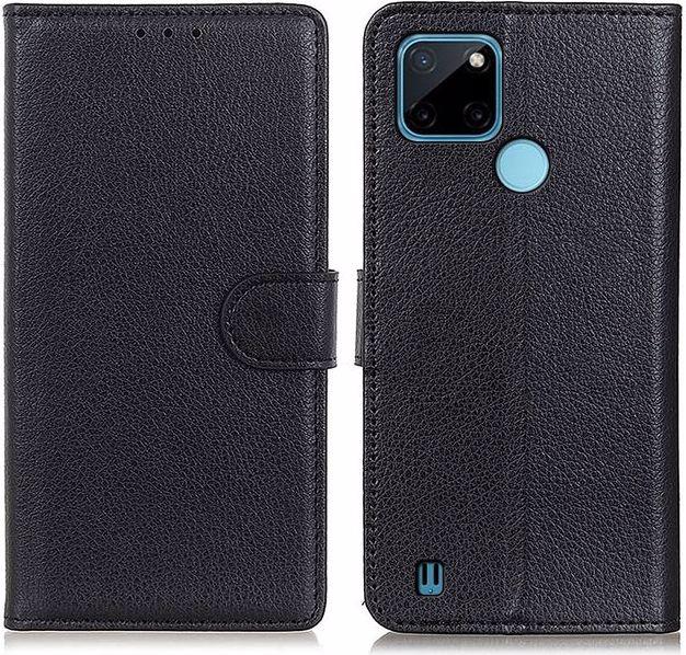 Immagine prodotto MU Classic Serie di copertine per libri in pelle Litchi (Realme C25Y, Realme C21Y)