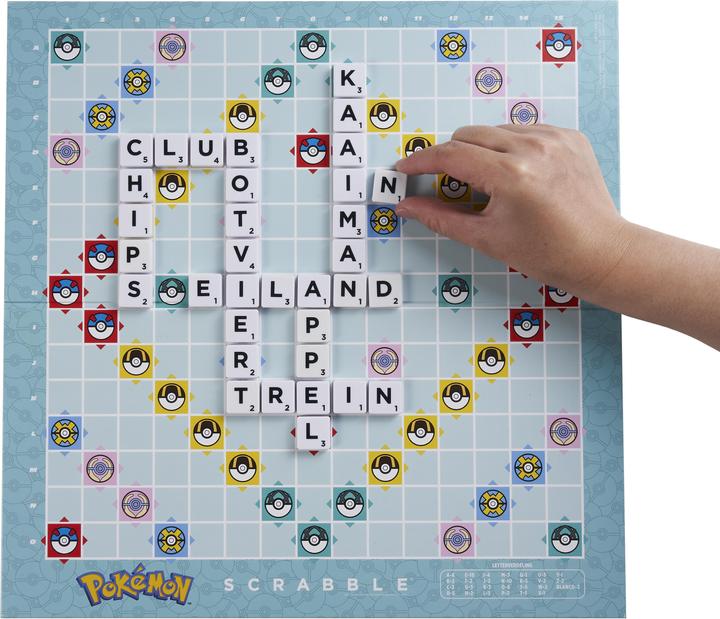 Actual product image Mattel Hxt31 Nl Scrabble Pokemon (Dutch)
