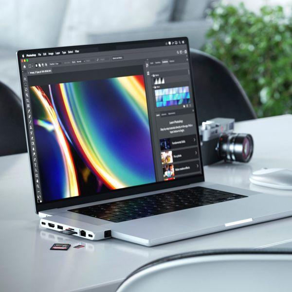 Produktbild Satechi Dual USB-C Pro Hub Mini (USB-C, 5 Ports)