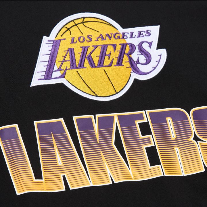 Actual product image Mitchell & Ness Longsleeve - PATCHES Los Angeles Lakers (L)