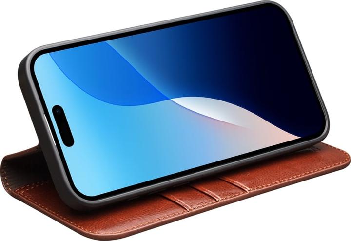 Image du produit QiAlino Fourre Flip cuir véritable (Apple iPhone 16 Pro Max)
