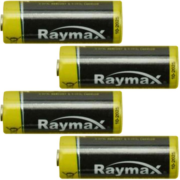 Actual product image Raymax 23 amp alkaline battery, 12 volt, V23GA, set of 4 (4 pcs., A23)