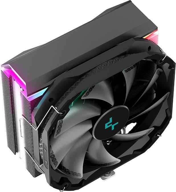 Produktbild Deepcool R-AS500-BKNLMN-G Computer Kühlkomponente Prozessor Kühler 14 cm Schwarz (159 mm)