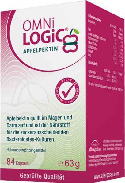 Actual product image Omni Logic Apple pectin (84 Piece, Capsules, 104 g)