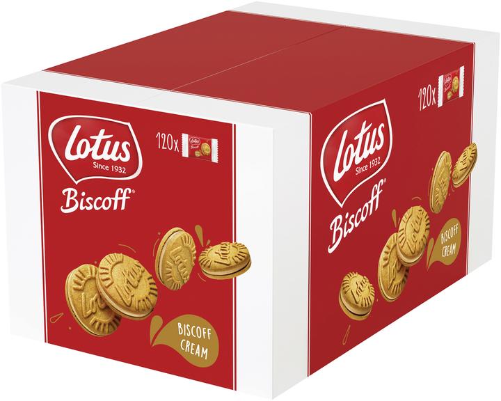 Lotus Sandwich Biscoff (120 pcs., 1200 g)