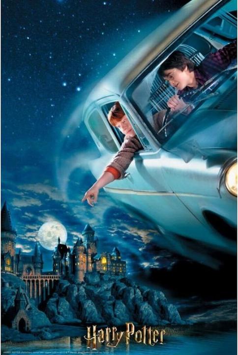 Produktbild Goki Harry Potter- Ford Anglia over Hogwarts (300 Teile)