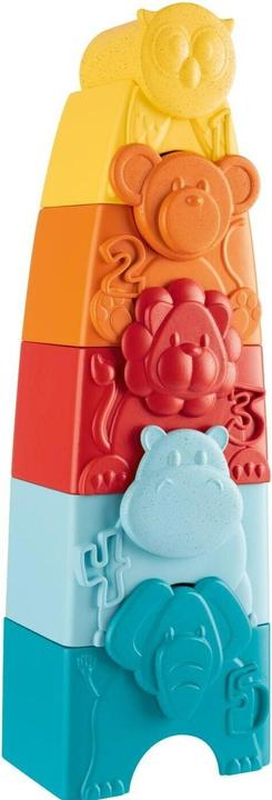 Actual product image Chicco Animals Eco+ stacking toy