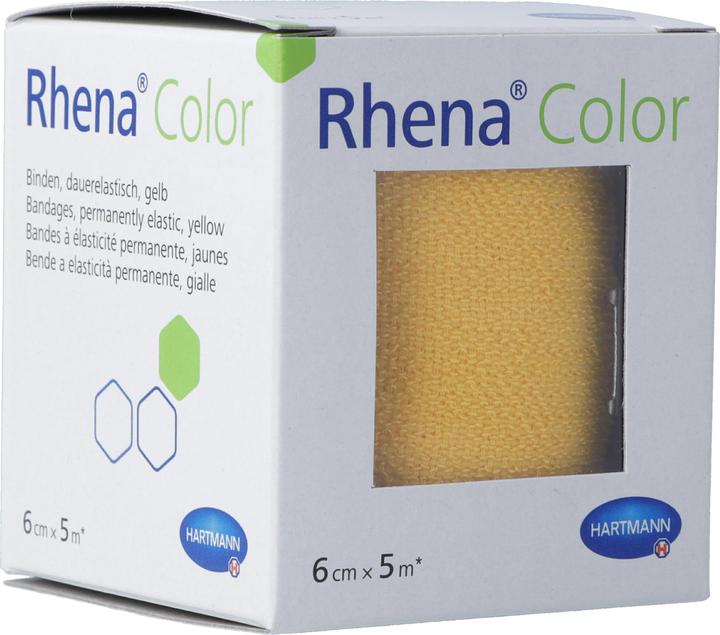 Produktbild Rhena Color Elastische Binden gelb