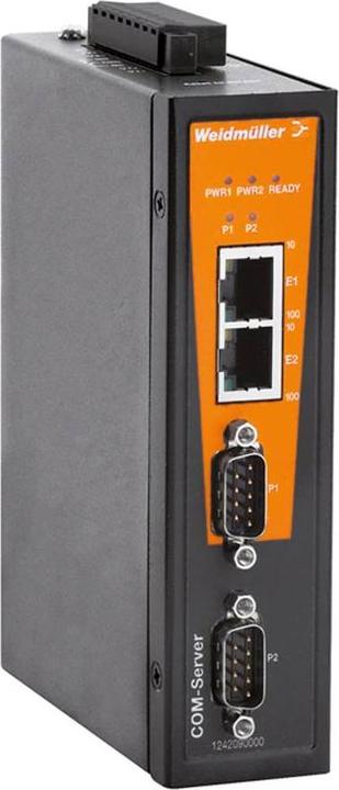 Actual product image Weidmüller Media converter 2xRJ45 2xRS-232/485 1285840000