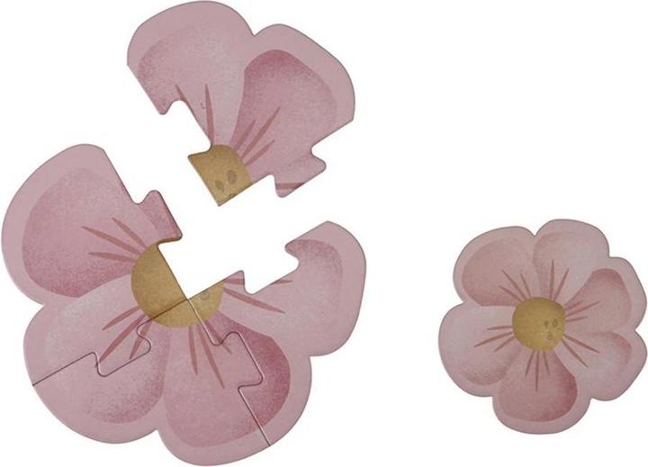 Produktbild Little Dutch 6 in 1 Puzzles Flowers & Butterflies Shape puzzle Animals (5 Teile)