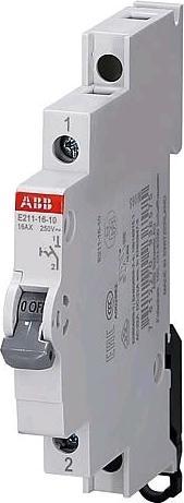 Actual product image ABB Circuit breaker 16 A 1 NO