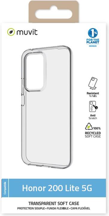 Produktbild Muvit Coque Souple Transparente Honor 200 Lite 5g (Honor 200 Lite)