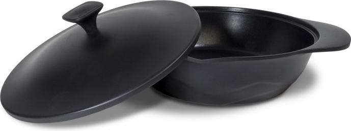Actual product image Moneta Lirica Saucepan 2 Handles 26 cm with lid, die-cast Aluminium, Also for Induction (Pot, Cast aluminium)