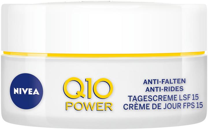 Produktbild NIVEA Q10 Power Anti-Falten Straffende Tagescreme (50 ml, Tagescreme, SPF 15)