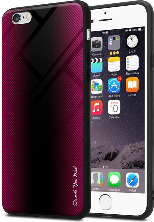 Immagine prodotto Cadorabo Copertura di vetro a strisce in TPU (Apple iPhone 6)