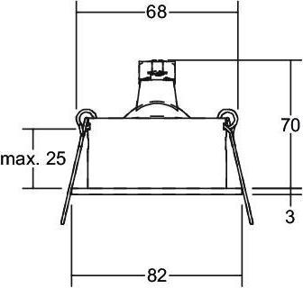 Produktbild Brumberg Einbaustrahler